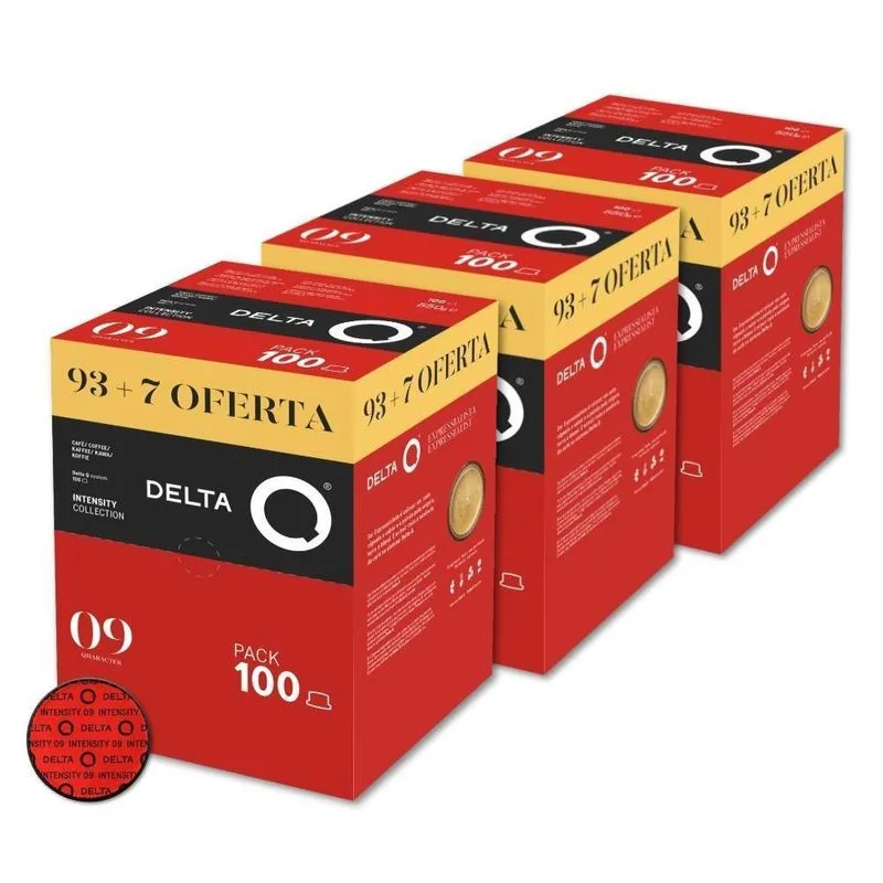 300 Cápsulas De Café Delta Q Qharacter Pack Xl