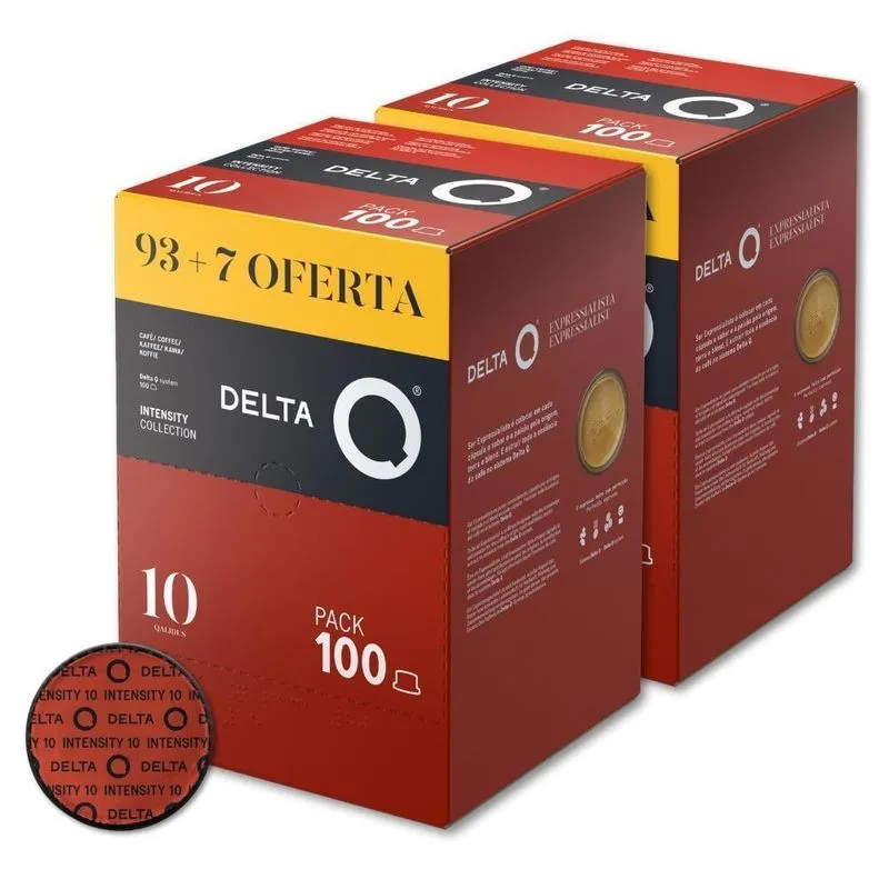 200 Cápsulas De Café Delta Q Qalidus Pack Xl