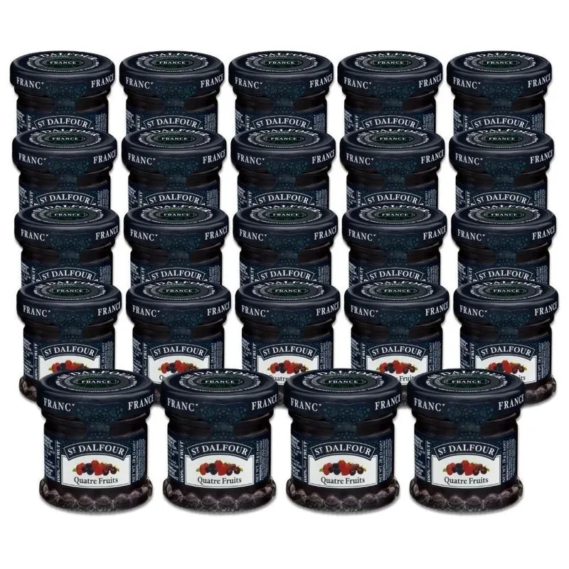 Geleia Francesa St. Dalfour Quatre Fruits Kit 24un 28g