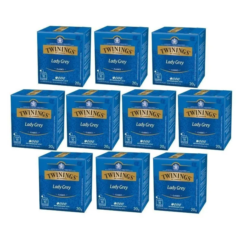 100 Sachês, Chá Twinings, Lady Grey