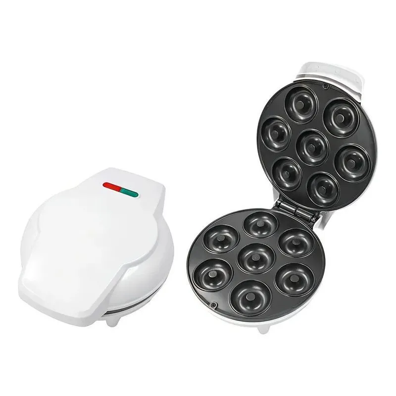 3x Máquina De Donuts Faz 7 Rosquinhas Confeitaria Antiaderen