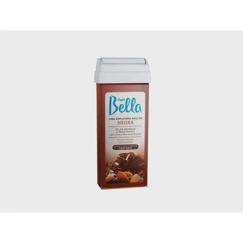 Cera Roll-On Negra 100g Depil Bella