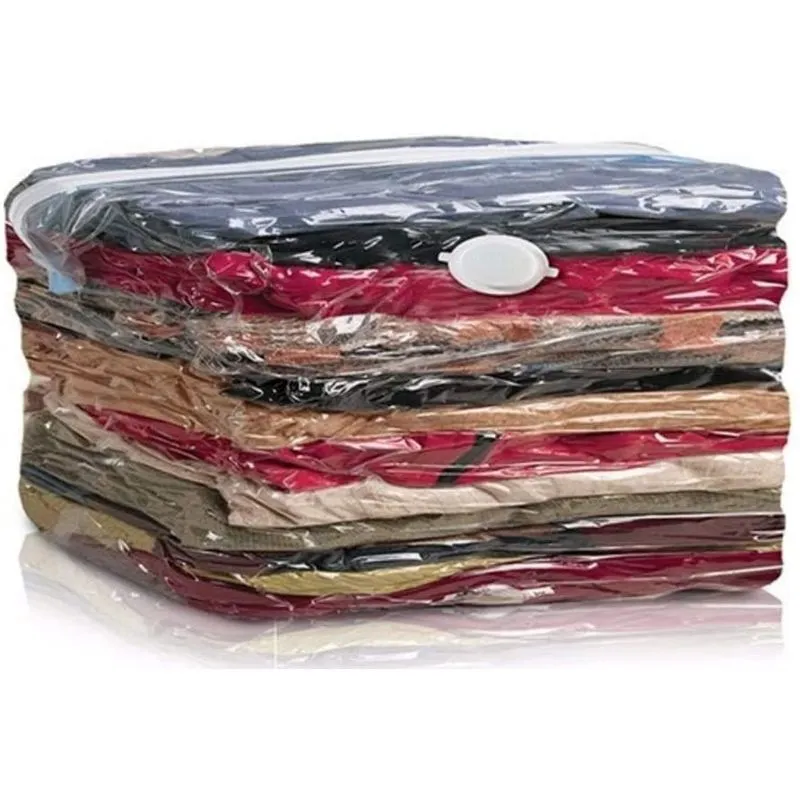 Kit 5 Saco à Vácuo Organizador Para Roupa 60 x 80 cm