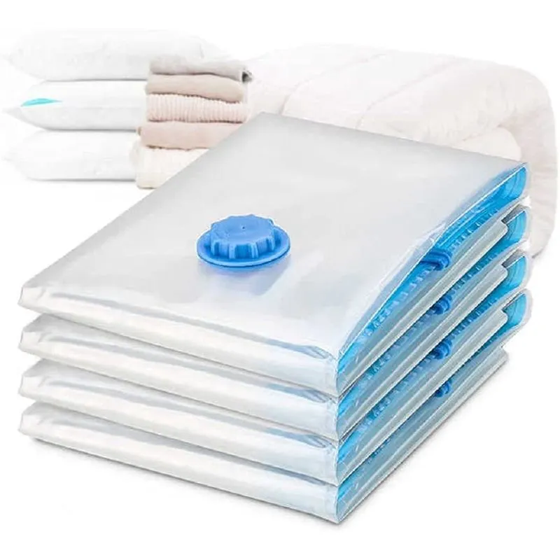Kit 10 Saco à Vácuo Para Roupa 5 Menor 5 Médio
