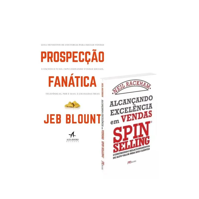 Kit Prospecção Fanática + Alcançando Excelência em Vendas