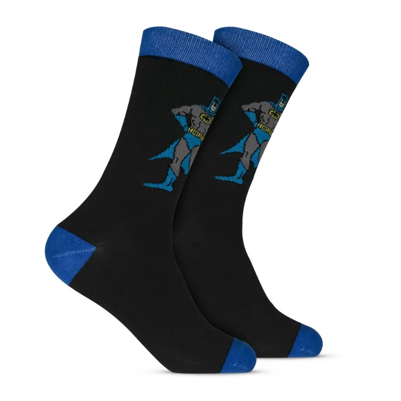 Meia Hoahi Cano Longo Batman 22747 Preto