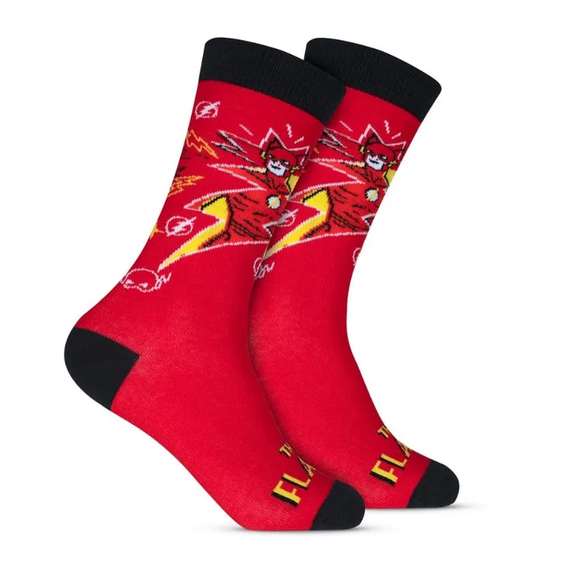 Meia Hoahi Cano Longo Flash 22754 Vermelho