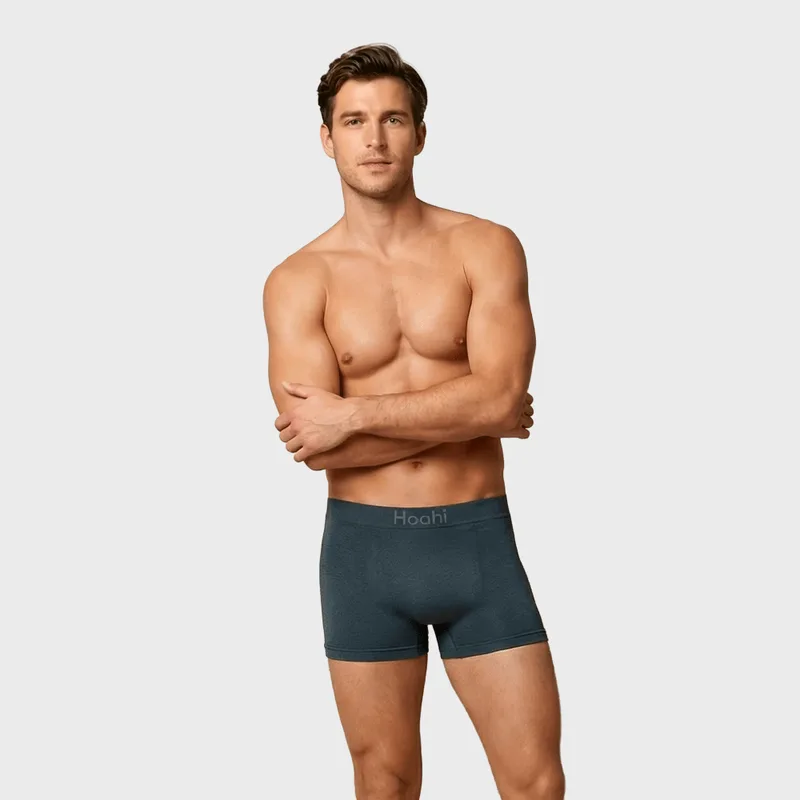 Kit 3 Cuecas Boxer Hoahi Premium Poliamida KIT 3X1 CUECA HOAHI BOXER POLIAMIDA PREMIUM SORT 1 PTO/MAR/CHU