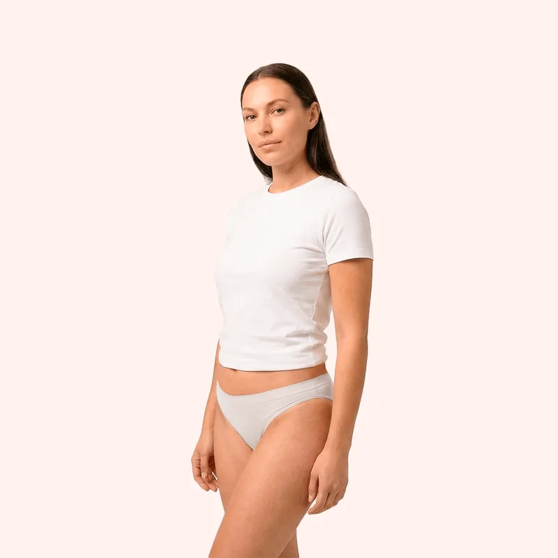 Kit 3 Calcinhas Tanga Hoahi Algodão KIT 3X1 CALCINHA HOAHI TANGA ALGODAO COTTON SORT 4 BCO/PTO/BGE