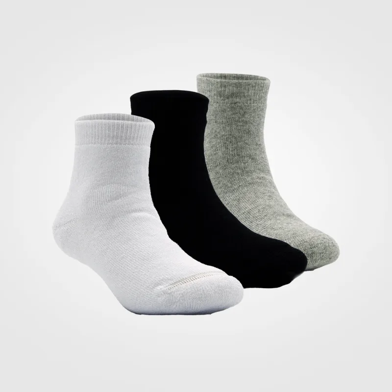 Kit 3 Pares De Meia Kids Hoahi Atoalhado 010 - KIT 3X1 MEIAS HOAHI KIDS 23/27 CURTO ATOALHADO