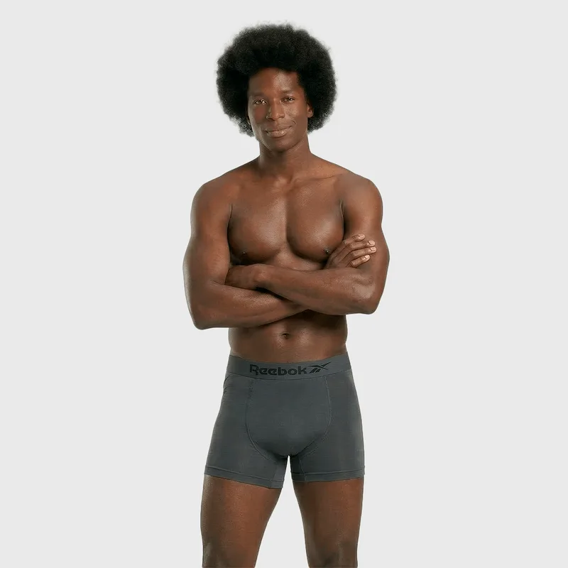 Cueca Boxer Reebok Classic Microfibra 1X1 CUECA REEBOK BOXER MICROFIBRA CLASSIC CZA