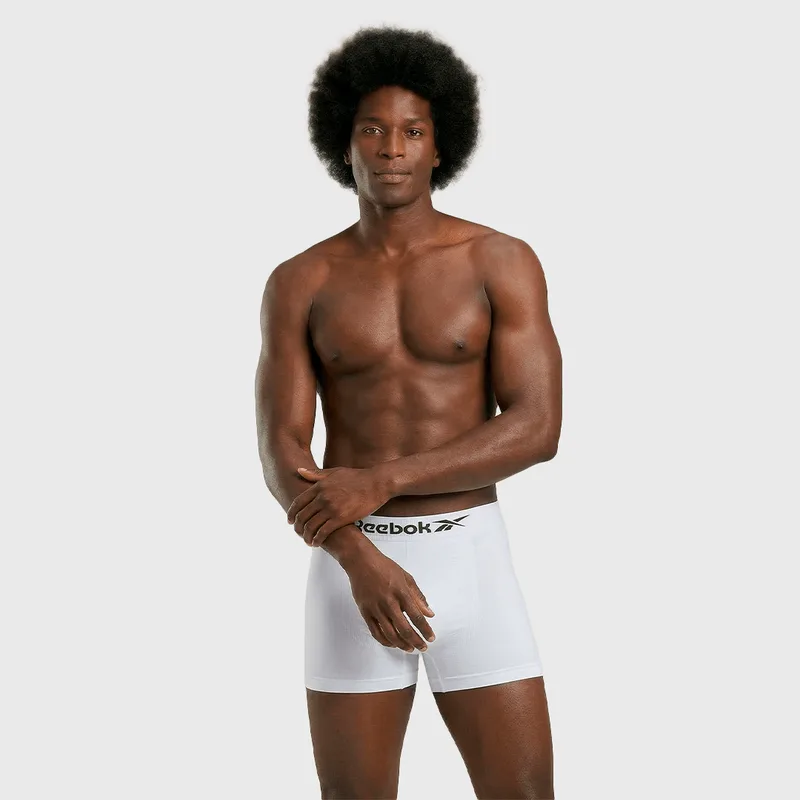 Cueca Boxer Reebok Classic Microfibra 1X1 CUECA REEBOK BOXER MICROFIBRA CLASSIC BCO