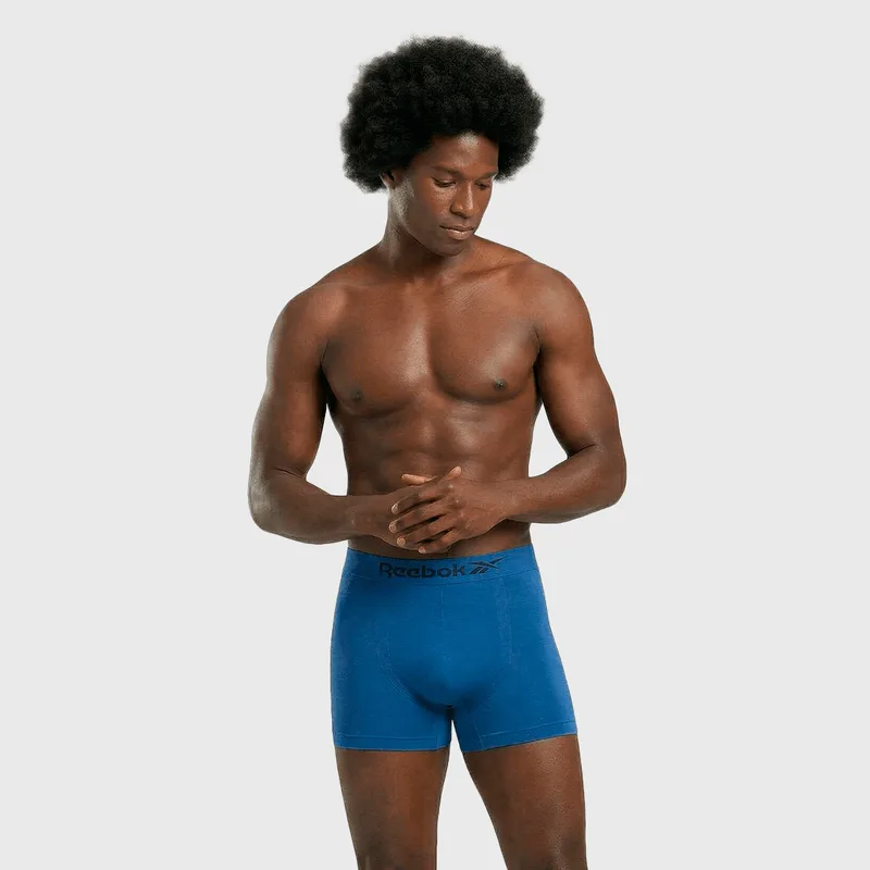 Cueca Boxer Reebok Classic Microfibra 1X1 CUECA REEBOK BOXER MICROFIBRA CLASSIC AZL