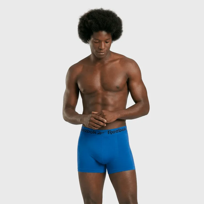 Cueca Boxer Reebok Classic Microfibra Cós Inteiro 1X1 CUECA REEBOK BOXER MICROFIBRA CLASSIC COS AZL