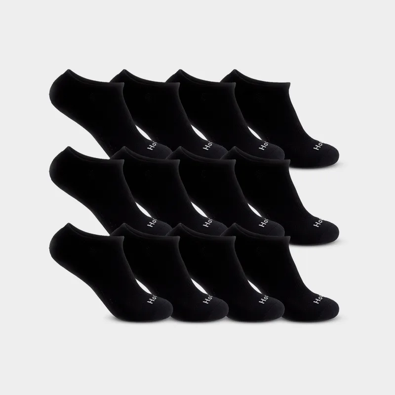 Kit 12 Pares De Meia Sport Soquete Atoalhado Hoahi 003 - KIT 12X1 MEIAS HOAHI SPORT LR 39/43 SOQUETE ATOALHADO PTO - AMEIZIN