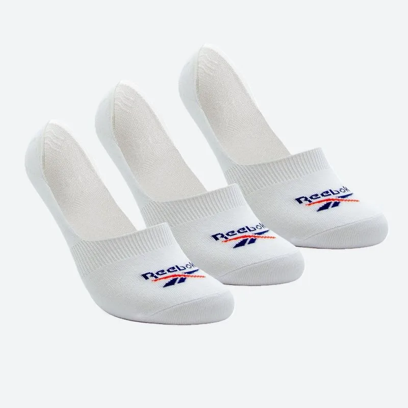Kit 3 Meias Reebok Sapatilha Unissex Branco - P