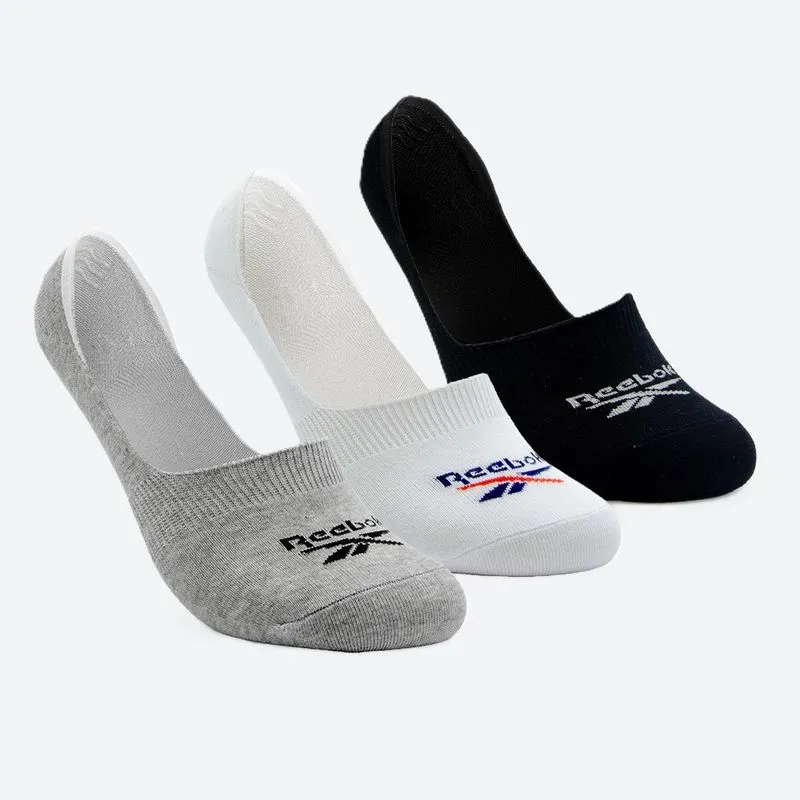 Kit 3 Meias Reebok Sapatilha Unissex Sortido - M