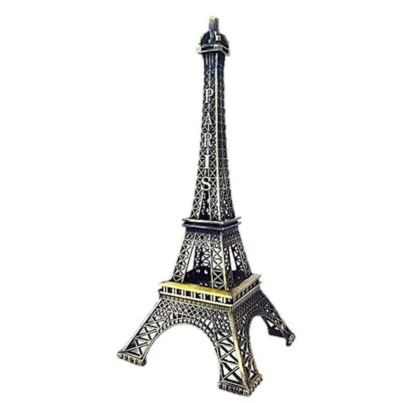 Escultura Torre Eiffel De Metal 8x18cm Enft 143 - Importadora Cascavel