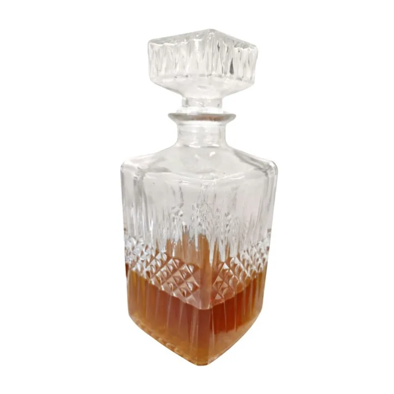 Garrafa Cristal Para Bebidas Licor Whisky Rum Para Presente