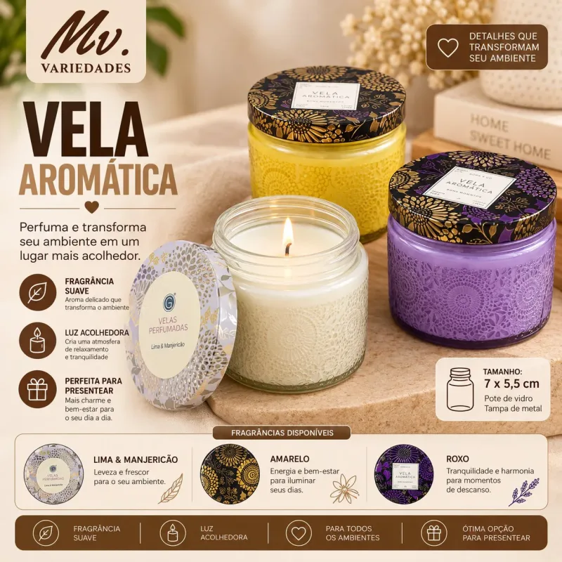 VELA AROMÁTICA