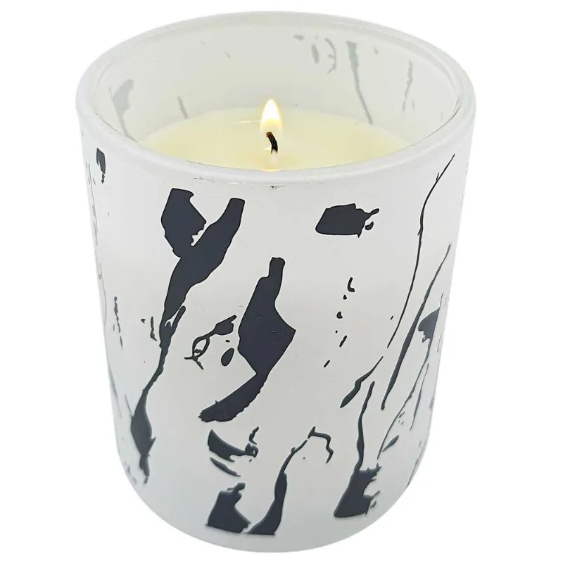 Vela Aromática Decorativa 7,5x6,5cm em Parafina GiftHome-Branco