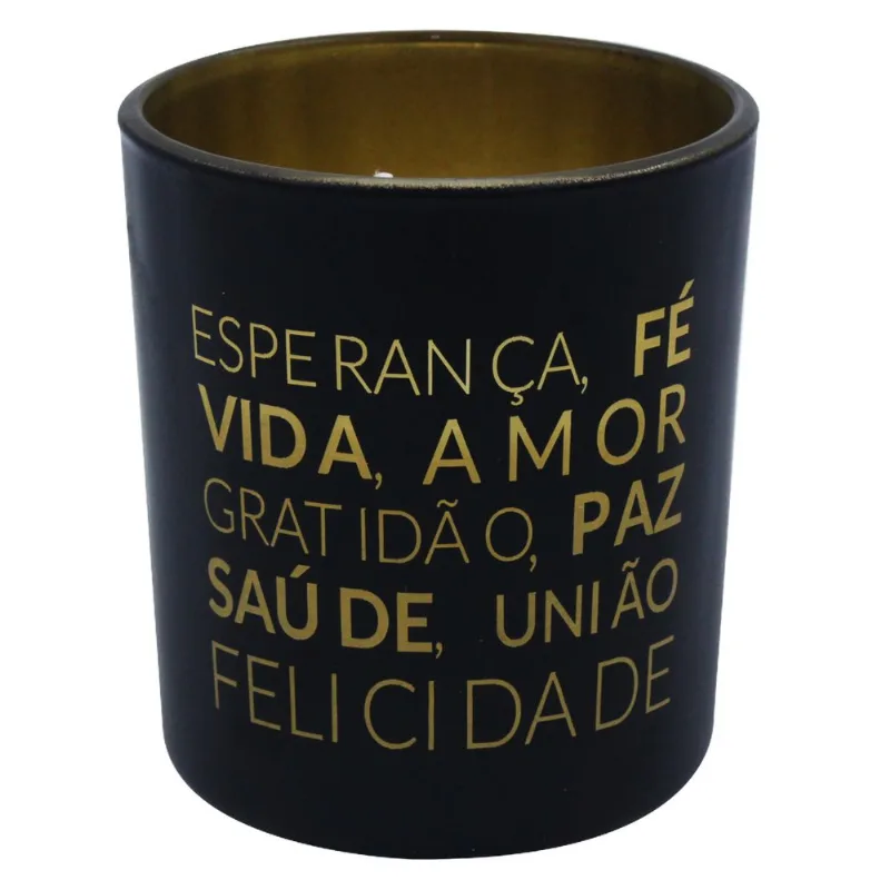 Vela Decorativa Aromática 8x7cm em Vidro Gifthome