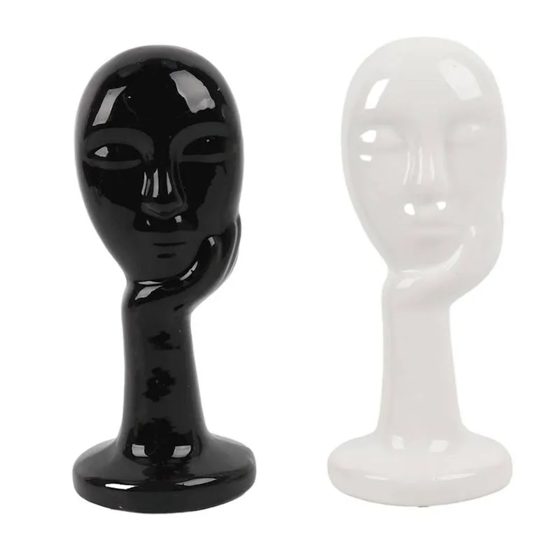 Escultura Ceramica 15x6cm Dam227 (Cada) - Importadora Cascavel