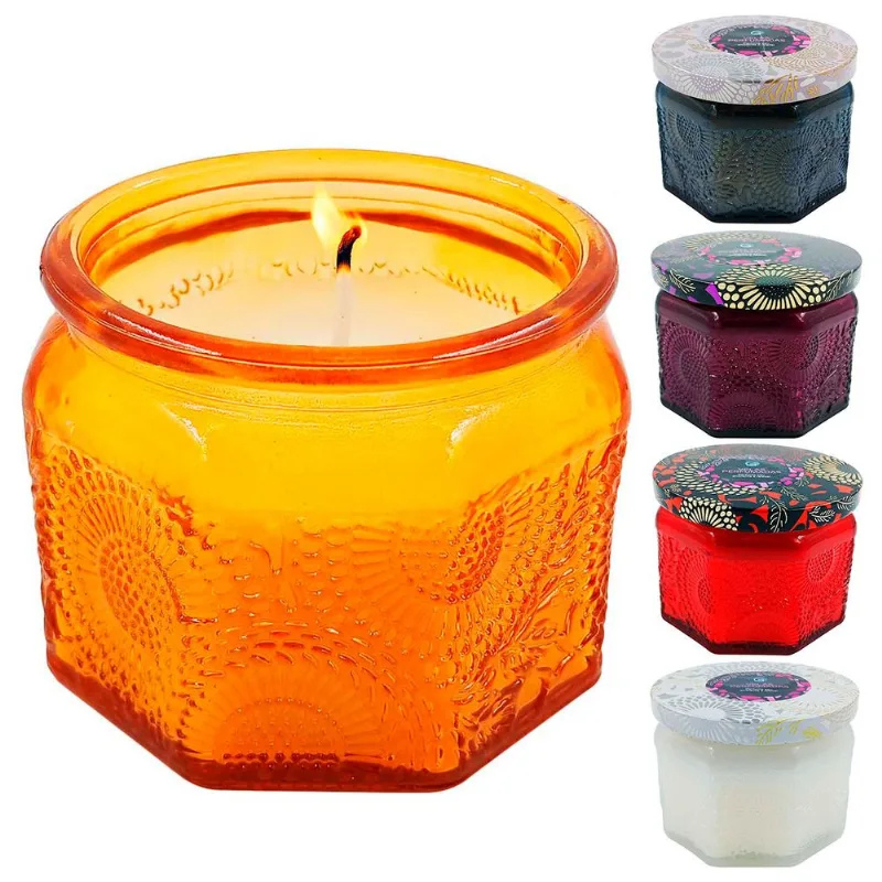 Vela Aromática Decorativa 7x5,5cm em Vidro Gifthome