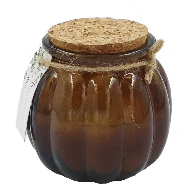 Vela Decorativa Aromática 8x8cm em Vidro Gifthome
