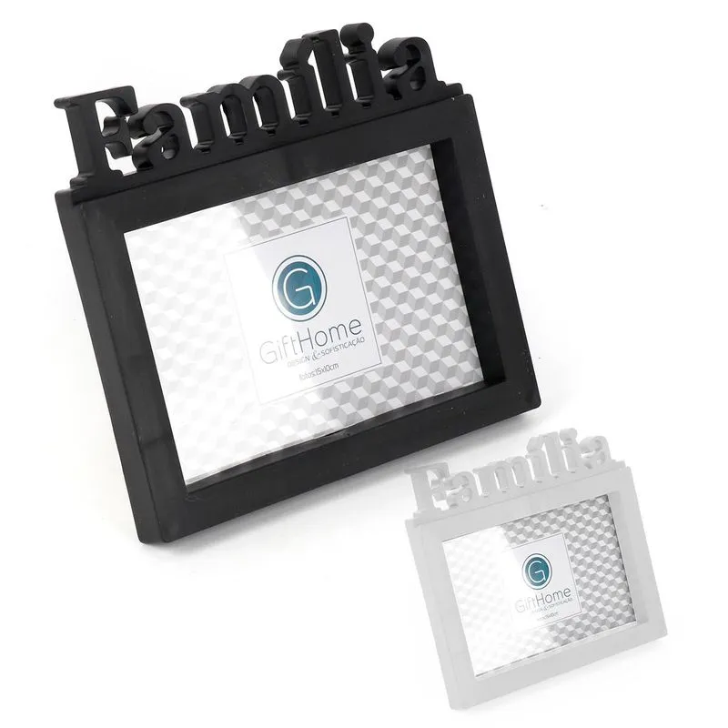 Porta Retrato Familia Plastico 10x15cm Dfo212 Sortido - Importadora Cascavel