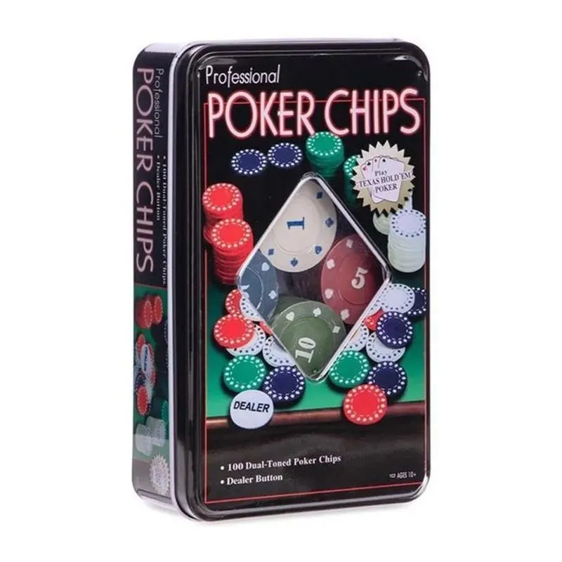 Ficha De Poker IC Esportes E Laser 100 Peças ELS036 (MP)