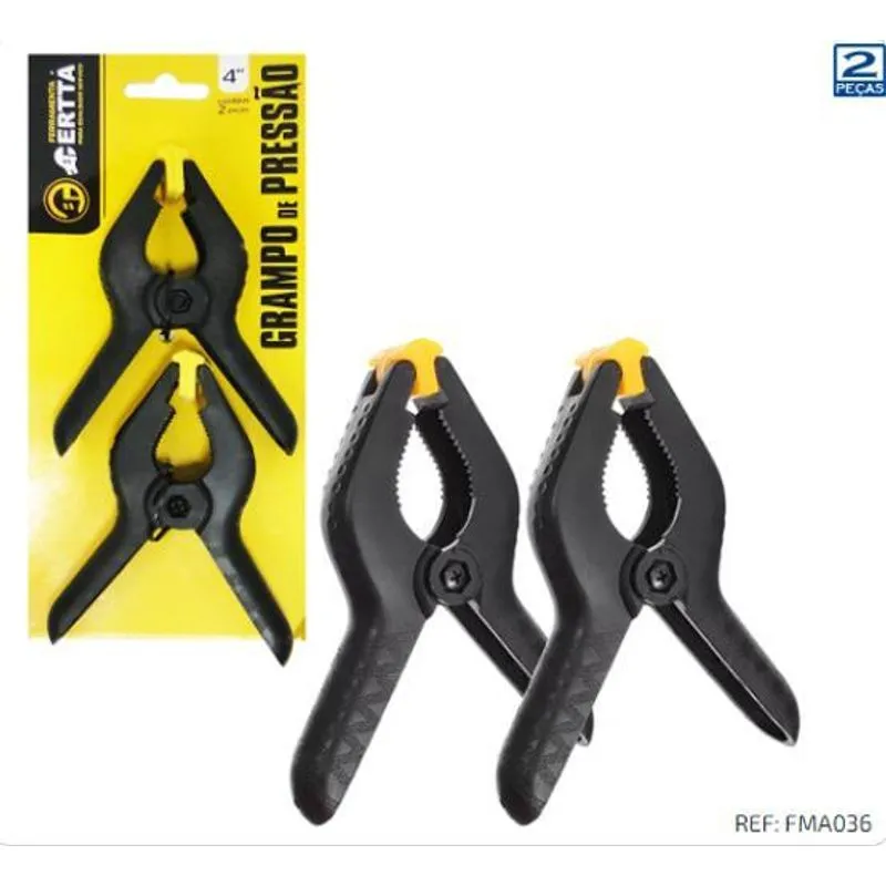 Prendedor Plástico Grampos Multiuso Molas De Pressão 4 2 Pçs