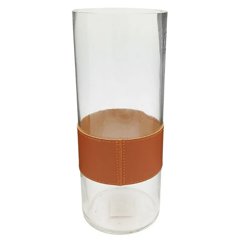 Vaso Decorativo 25x10cm em Vidro Gifthome