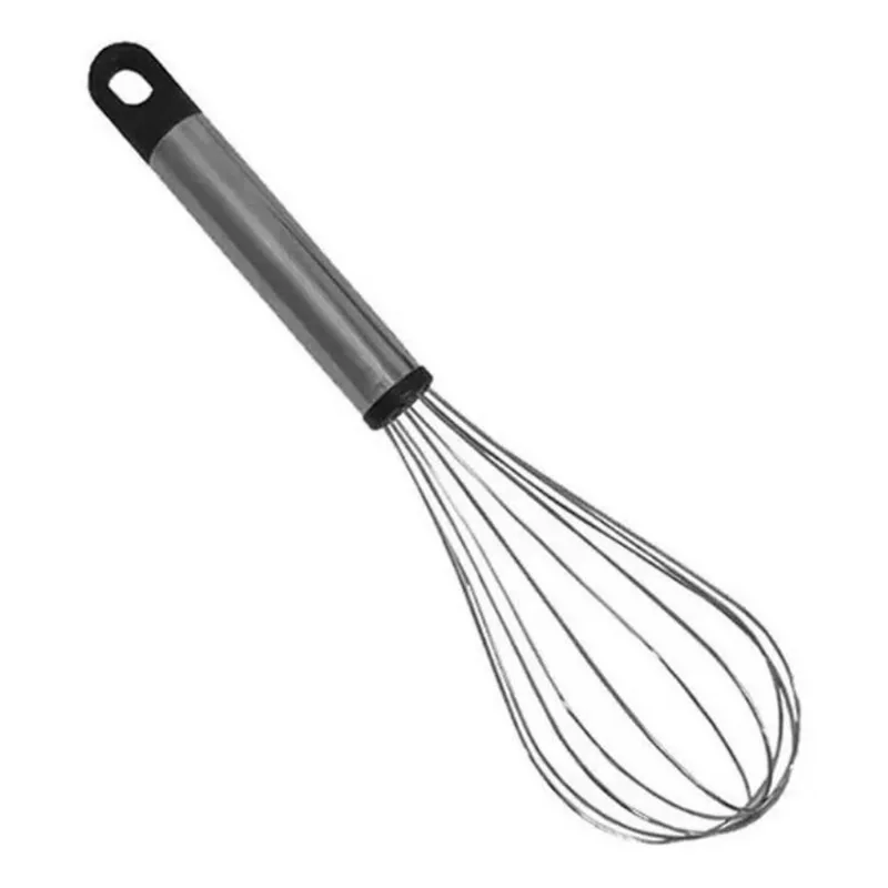 Fue Batedor Ovo Claras E Massa Manual Em Inox 25cm-