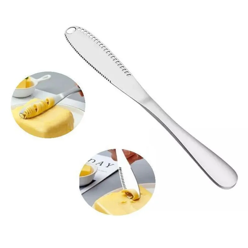 Espátula Manteiga Patê Requeijão Geléia Aço Inox Cor Cromada