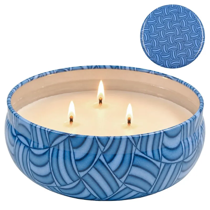 Vela Aromática Decorativa 13x5cm em Metal GiftHome