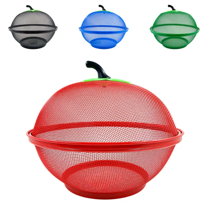 Fruteira C/Tampa Aramada 25cm em Metal Cascavel - Sortidos