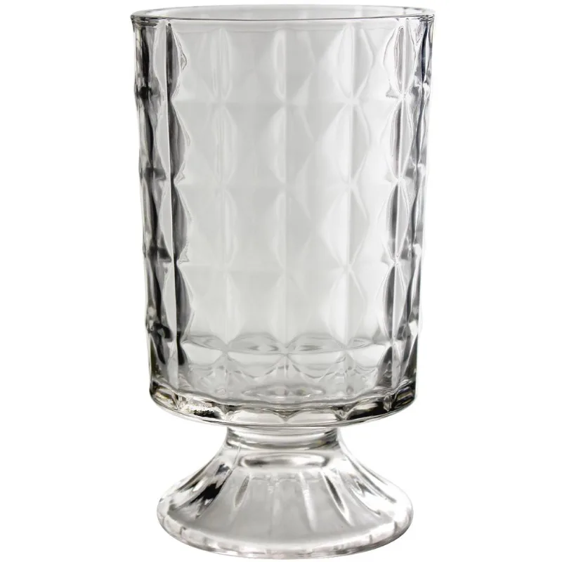 Vaso Decorativo 10x17,5cm em Vidro Cascavel