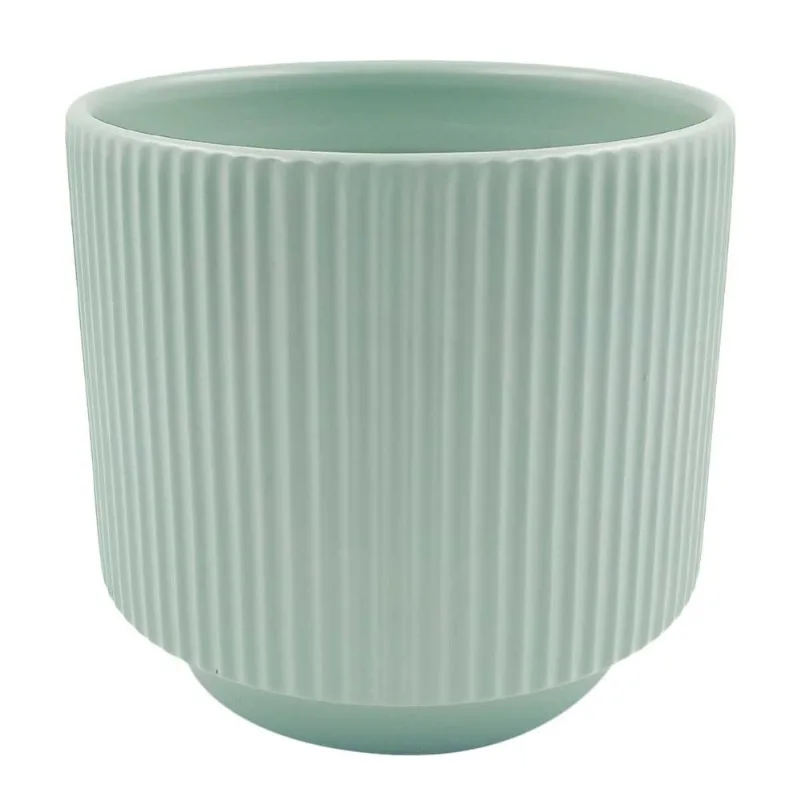 Vaso Decorativo 13x12,3cm em Cerâmica Cascavel