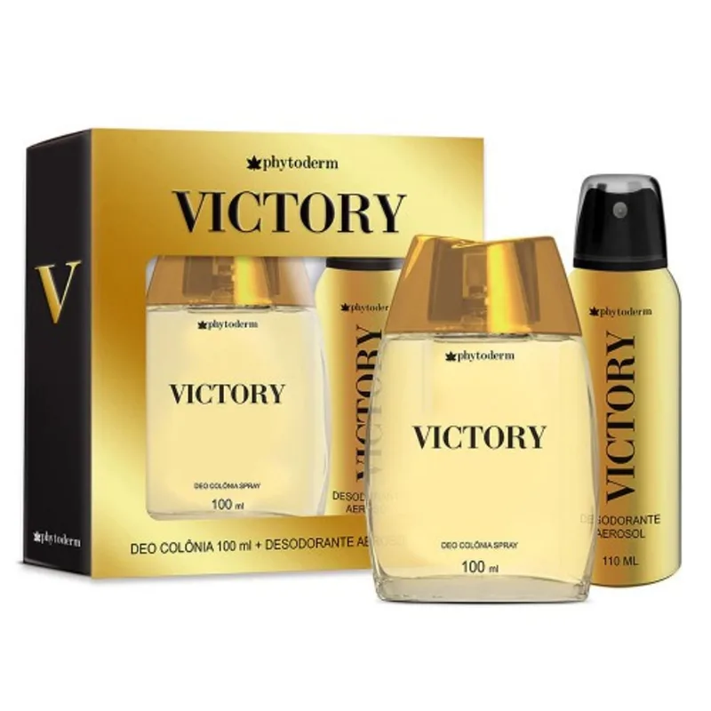 KIT PHYTODERM VICTORY DEO COLONIA 100ML+DESODORANTE 110ML
