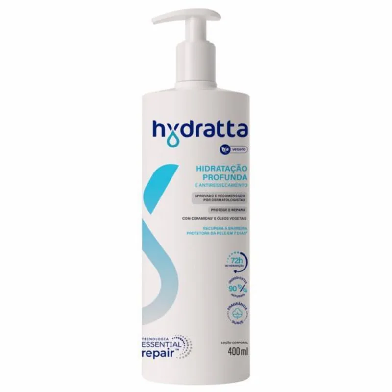 Loção Hidratante Hydratta Hidratação Profunda 400ml LC HID HYDRATTA 400ML HIDRATACAO PROFUND