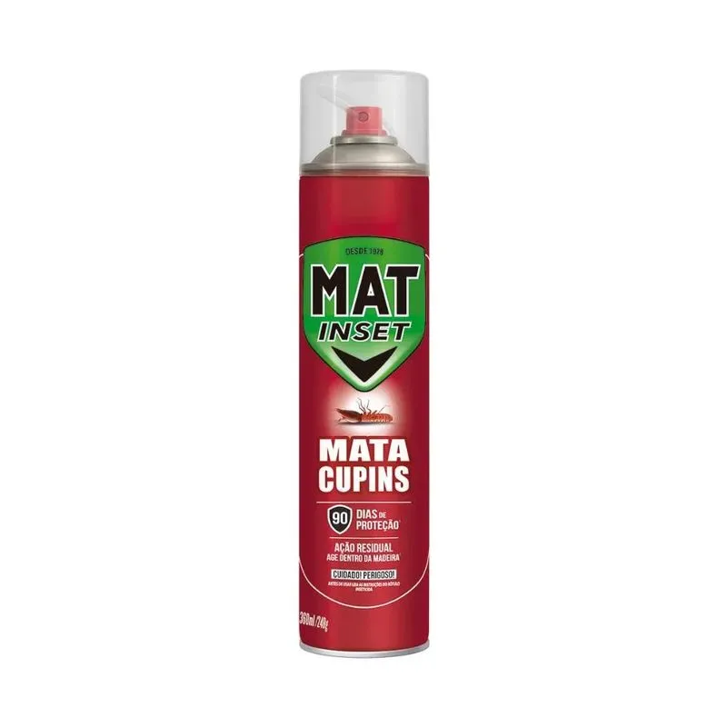 Inseticida Aerosol Mat Inset Mata Cupins 360ml