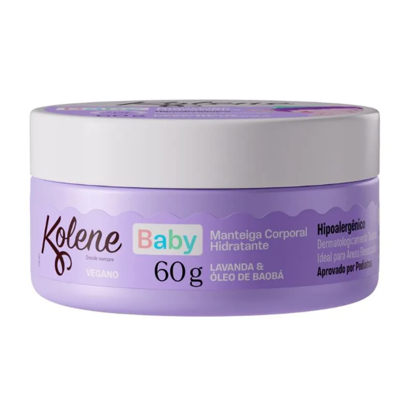 Manteiga Corporal Infantil Kolene Baby 60g MANTEIGA CORP INF KOLENE 70G BABY
