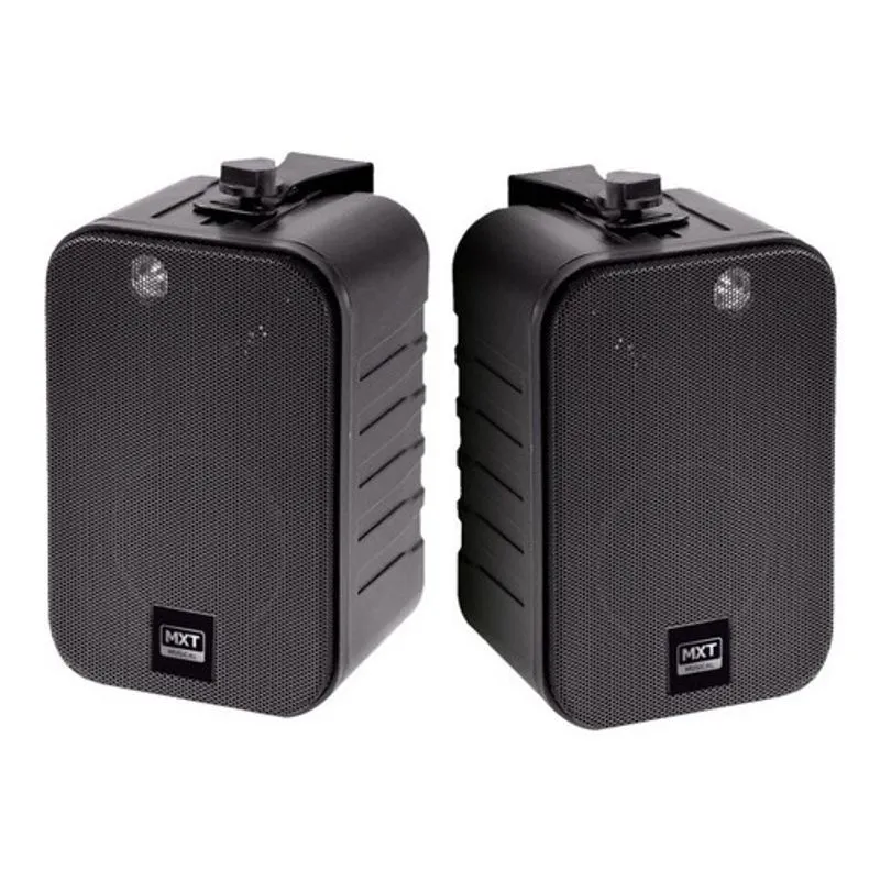 Caixa Ambiente Com Suporte Preta Mxk-25 Par Mxt