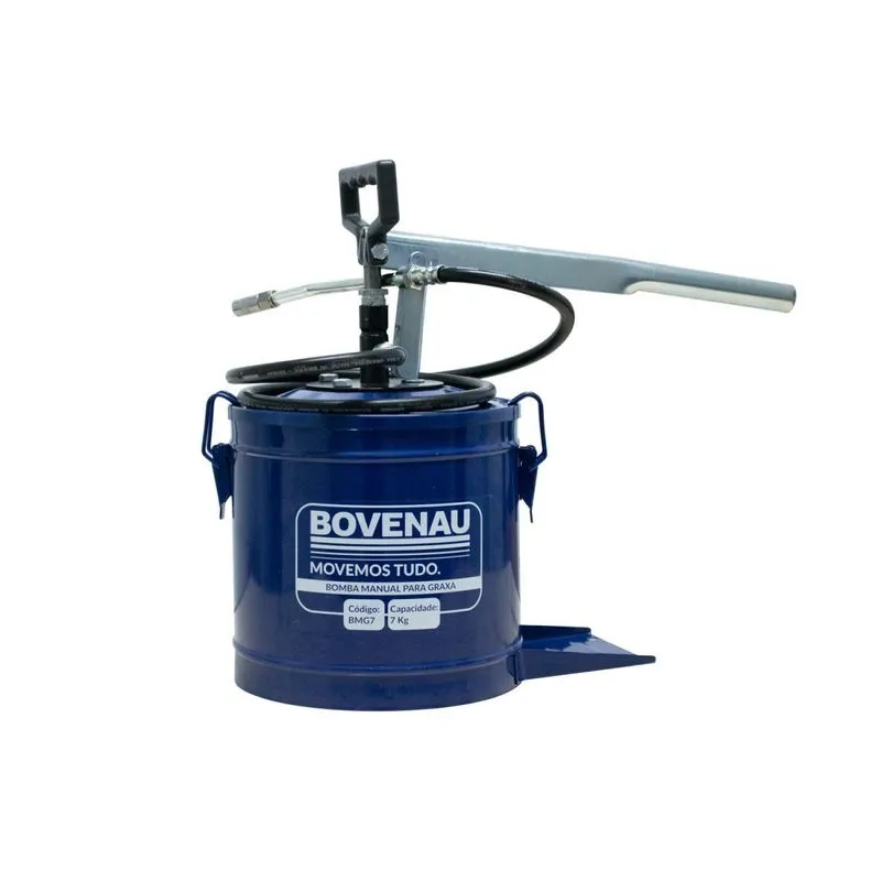 Bomba Manual Para Graxa 7Kg BMG7 Bovenau