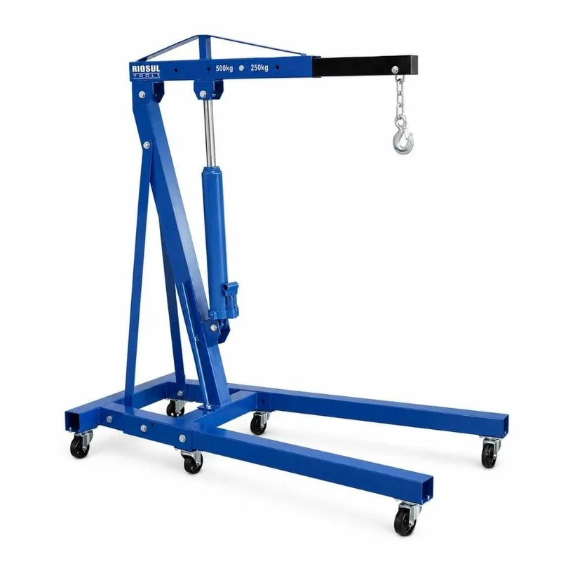 Guincho Hidráulico Dobrável 500kg R070047 RIOSUL TOOLS