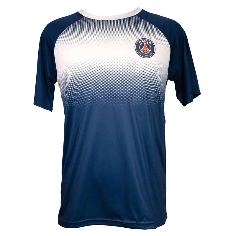 Camiseta Fit Paris Saint-Germain Juvenil - Marinho