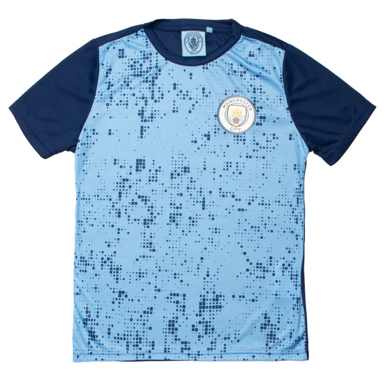 Camiseta Juvenil Balboa Manchester City Estampada Azul/Marinho - 14