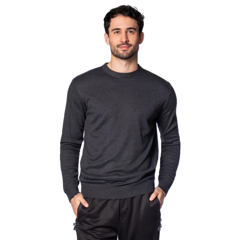 Suéter Masculino Balboa Versátil Preto Mescla - M