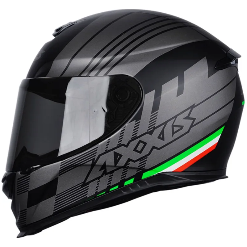 Capacete Axxis Eagle Italy Preto Fosco 56
